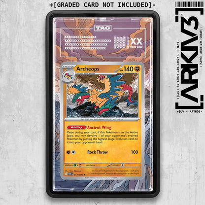 ARKIV3 TAG graded front - Black