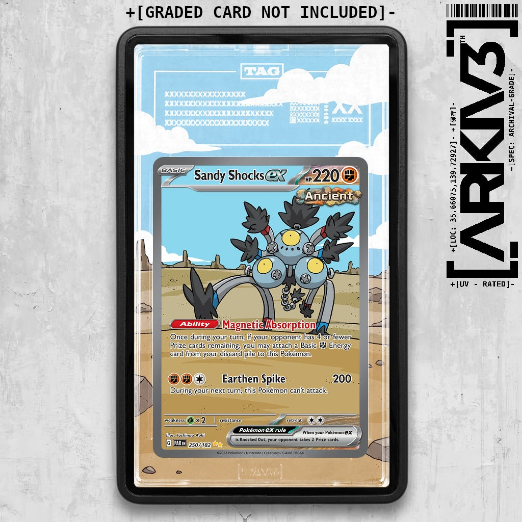 ARKIV3 TAG graded front - Black