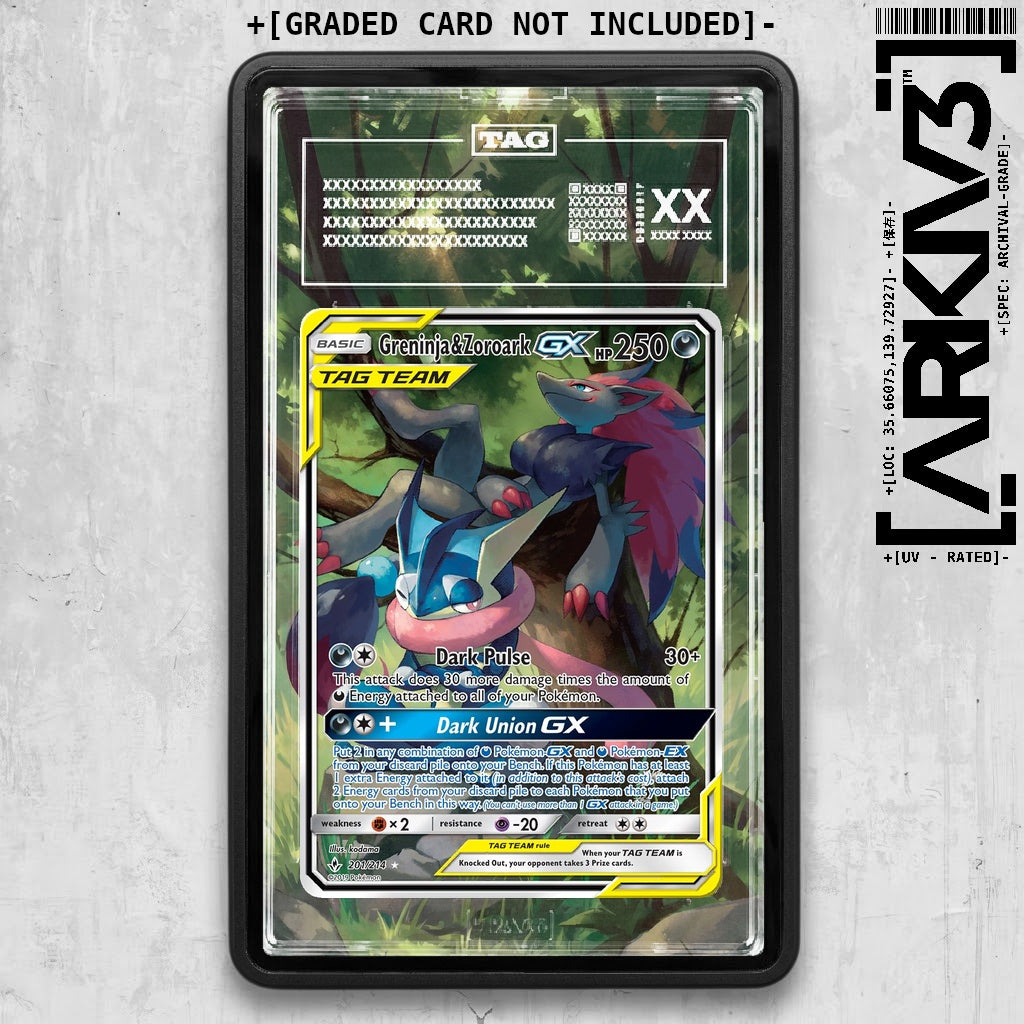 ARKIV3 TAG graded front - Black