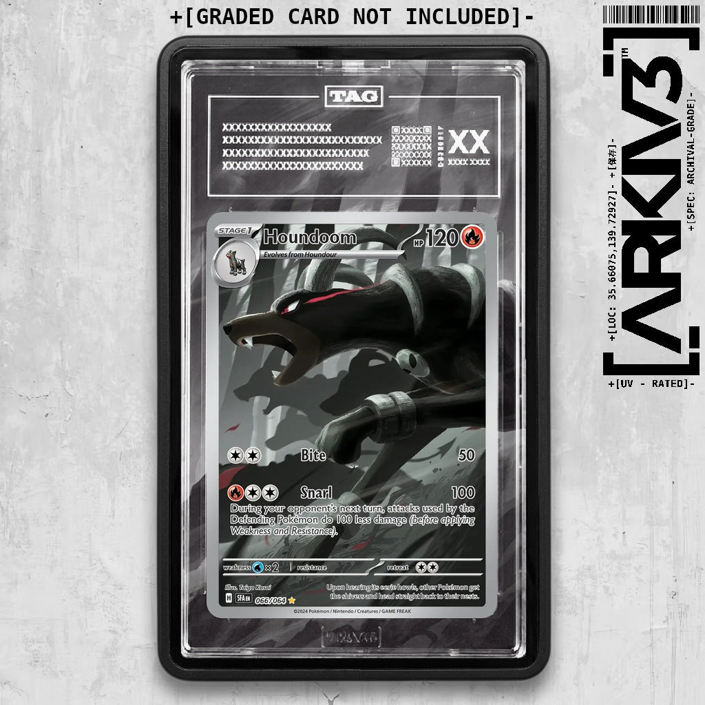 ARKIV3 TAG graded front - Black