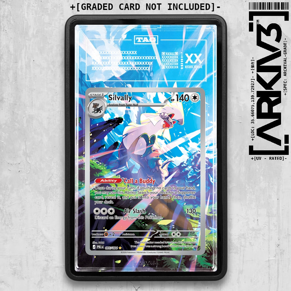 ARKIV3 TAG graded front - Black