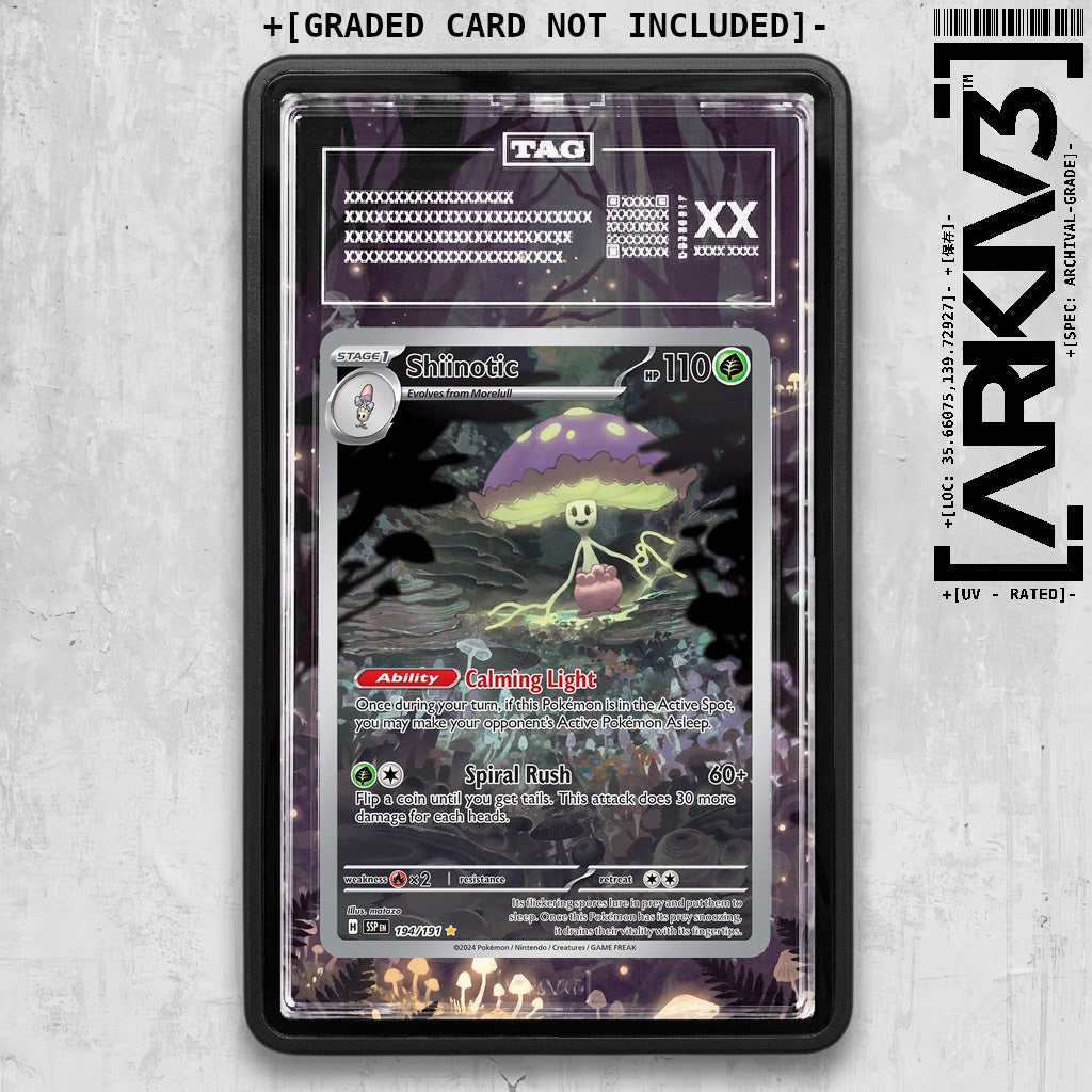 ARKIV3 TAG graded front - Black