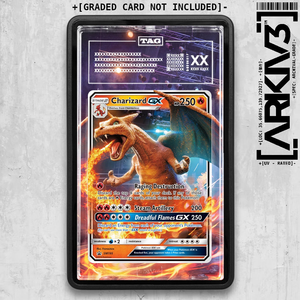ARKIV3 TAG graded front - Black