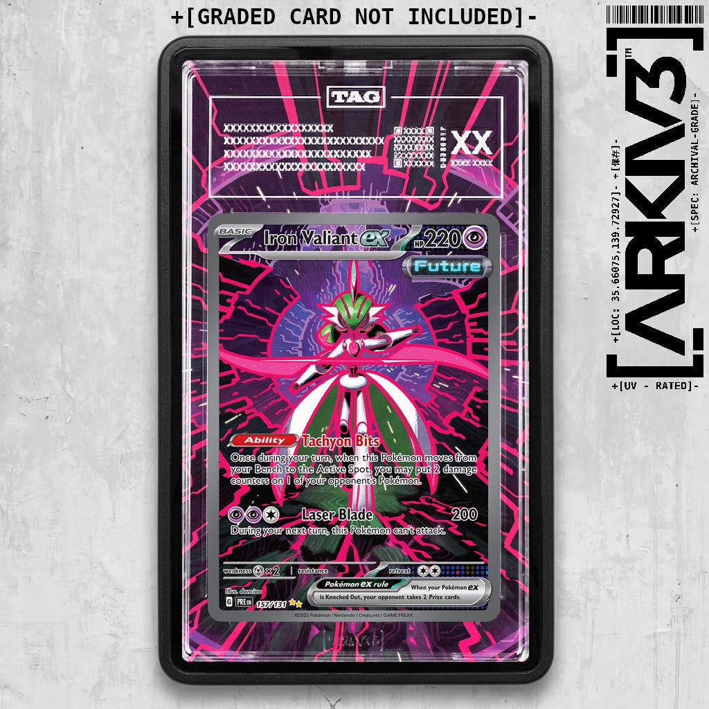 ARKIV3 TAG graded front - Black