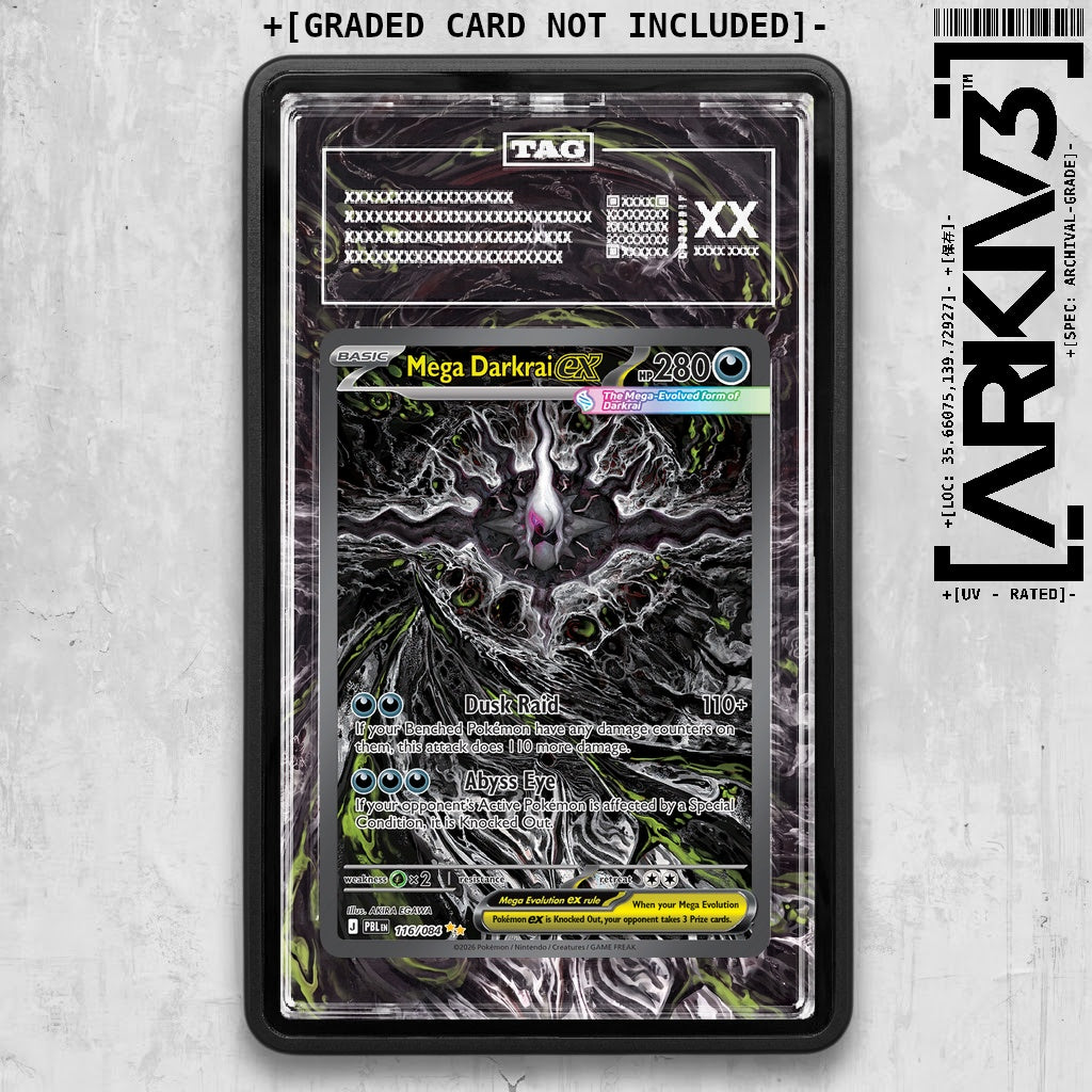 ARKIV3 TAG graded front - Black