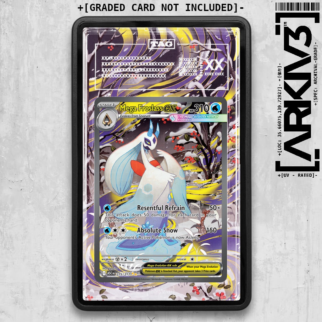 ARKIV3 TAG graded front - Black