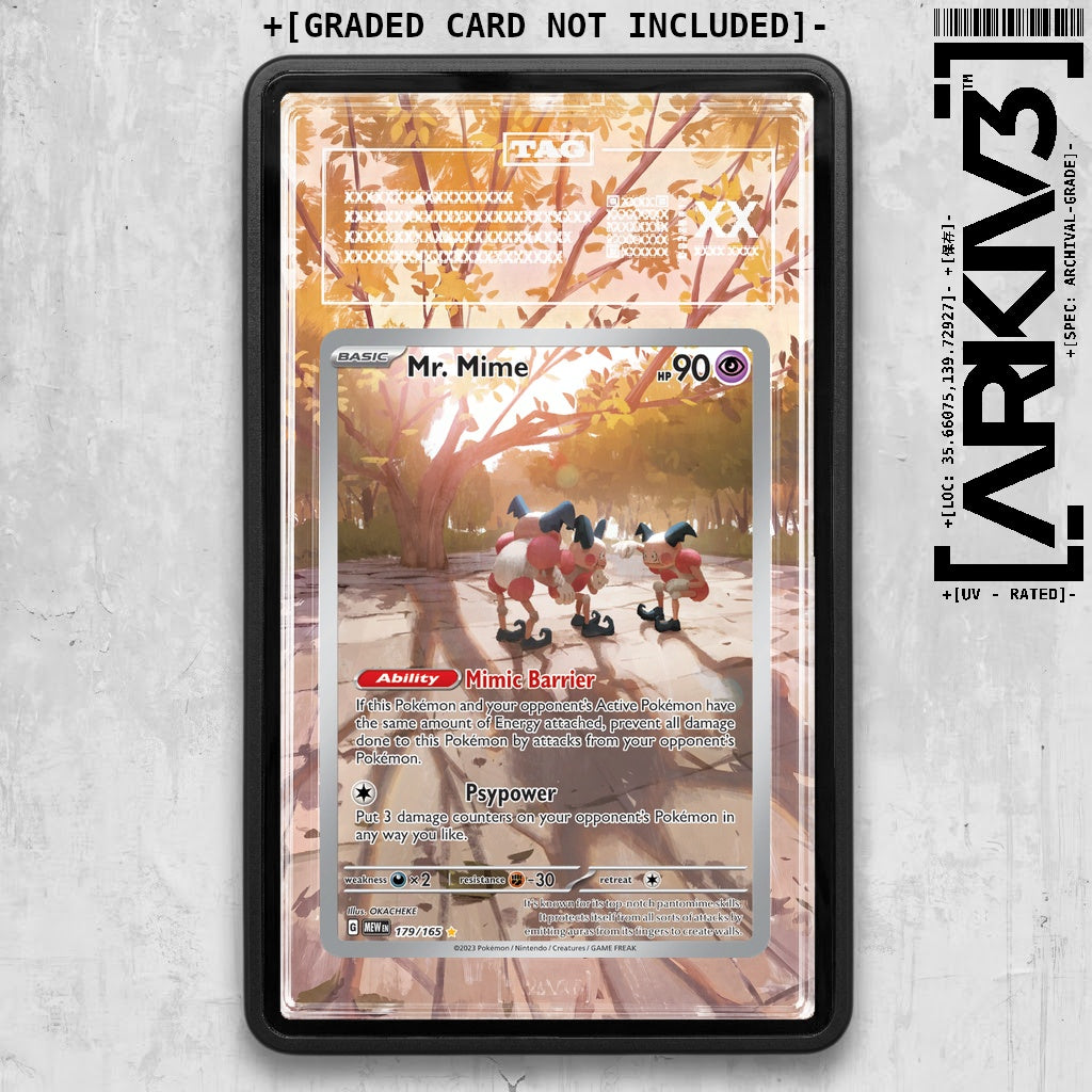ARKIV3 TAG graded front - Black
