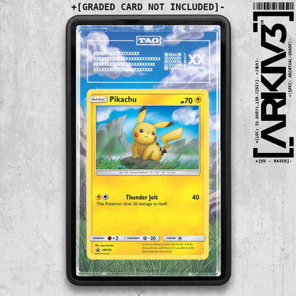 ARKIV3 TAG graded front - Black
