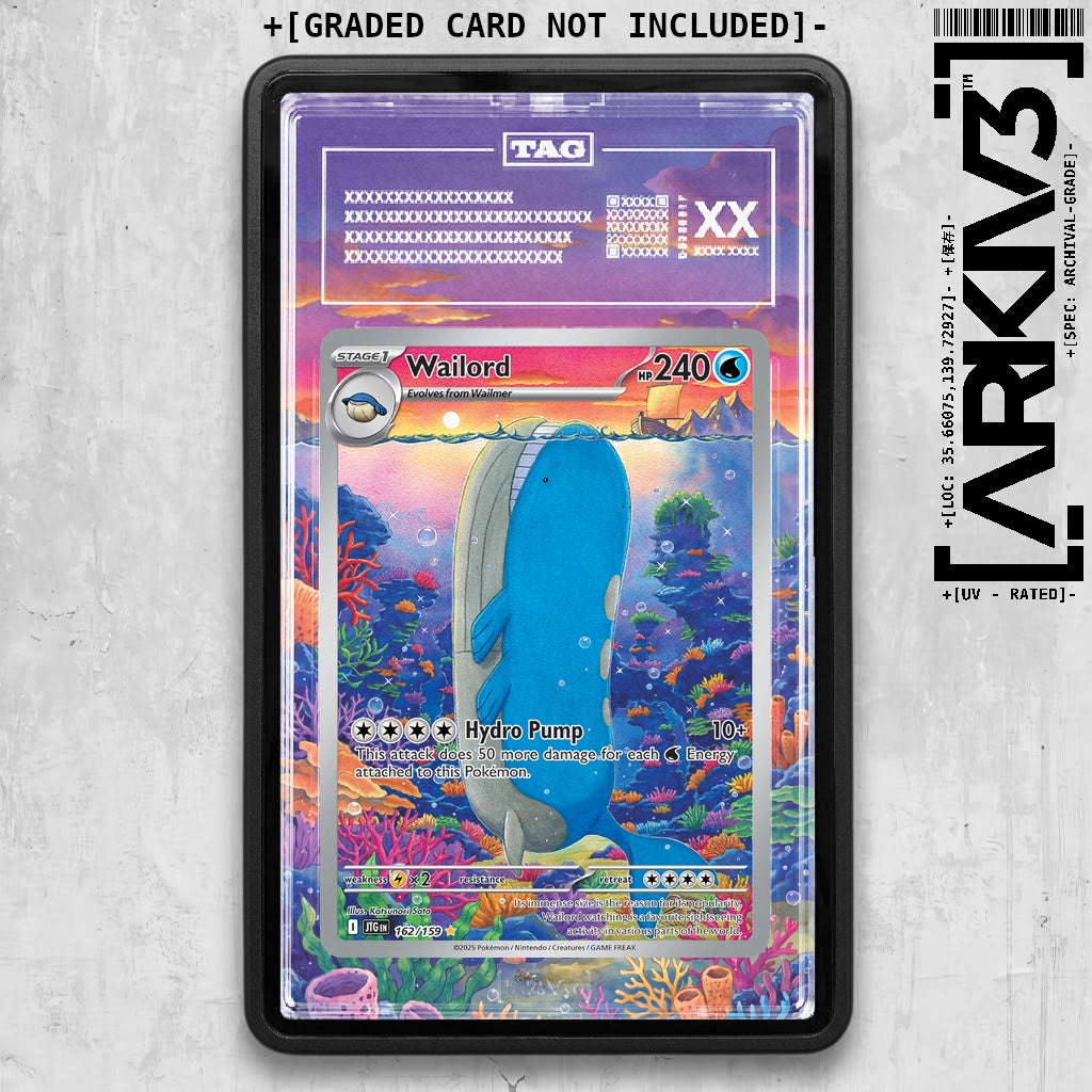 ARKIV3 TAG graded front - Black
