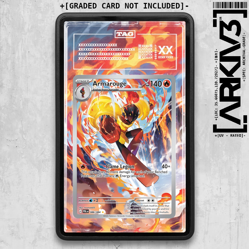 ARKIV3 TAG graded front - Black