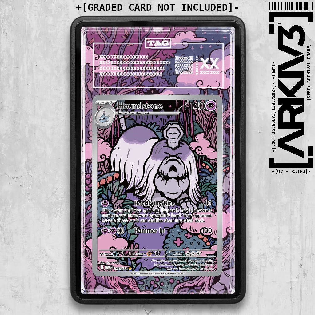 ARKIV3 TAG graded front - Black