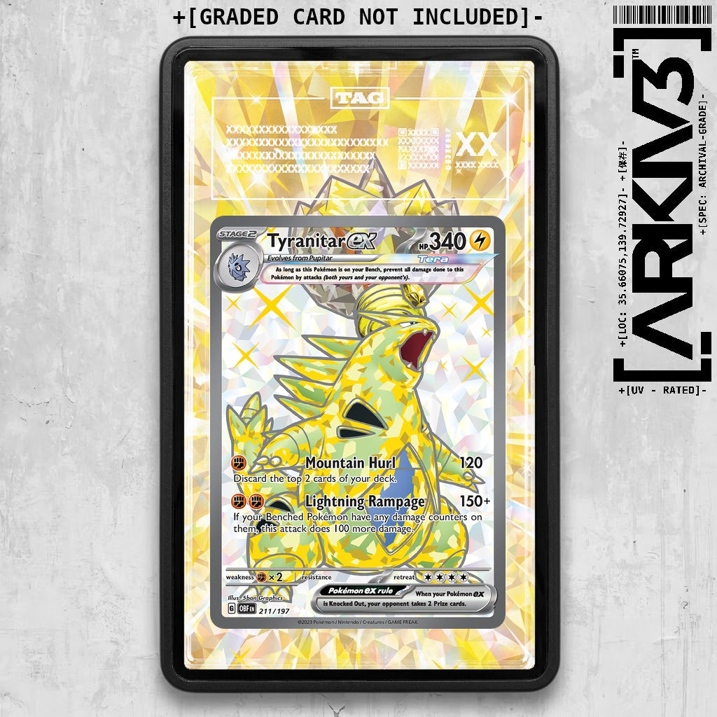 ARKIV3 TAG graded front - Black