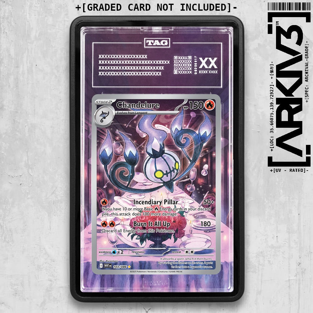 ARKIV3 TAG graded front - Black