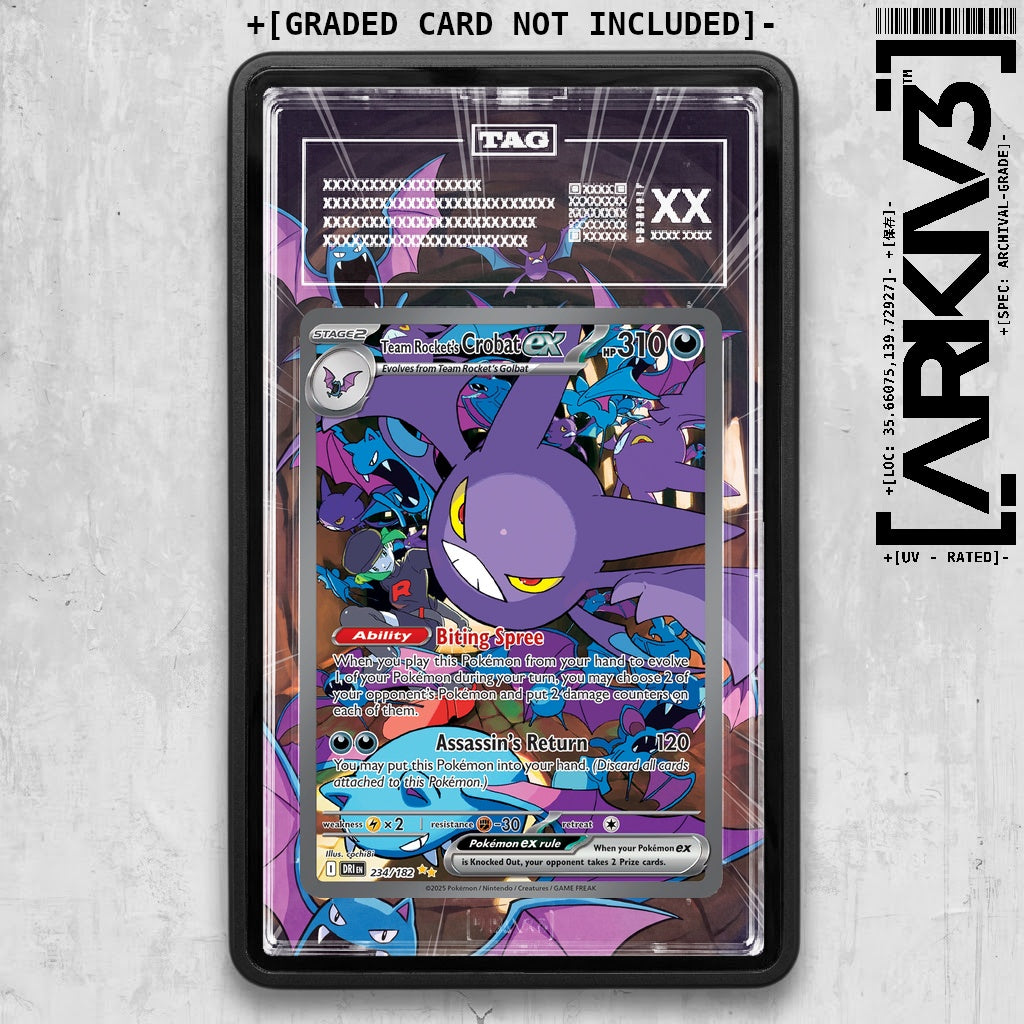 ARKIV3 TAG graded front - Black