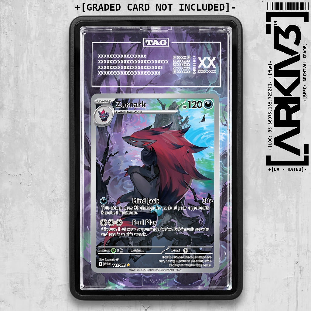 ARKIV3 TAG graded front - Black