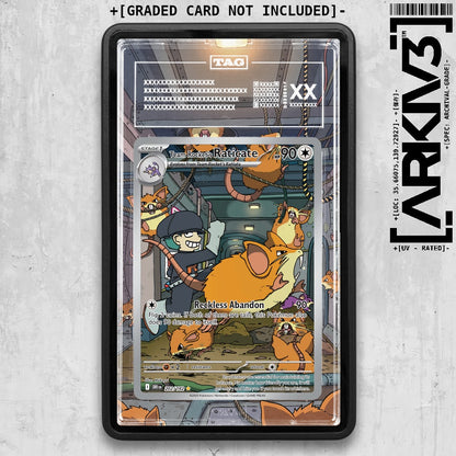 ARKIV3 TAG graded front - Black