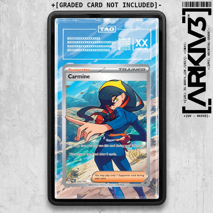 ARKIV3 TAG graded front - Black