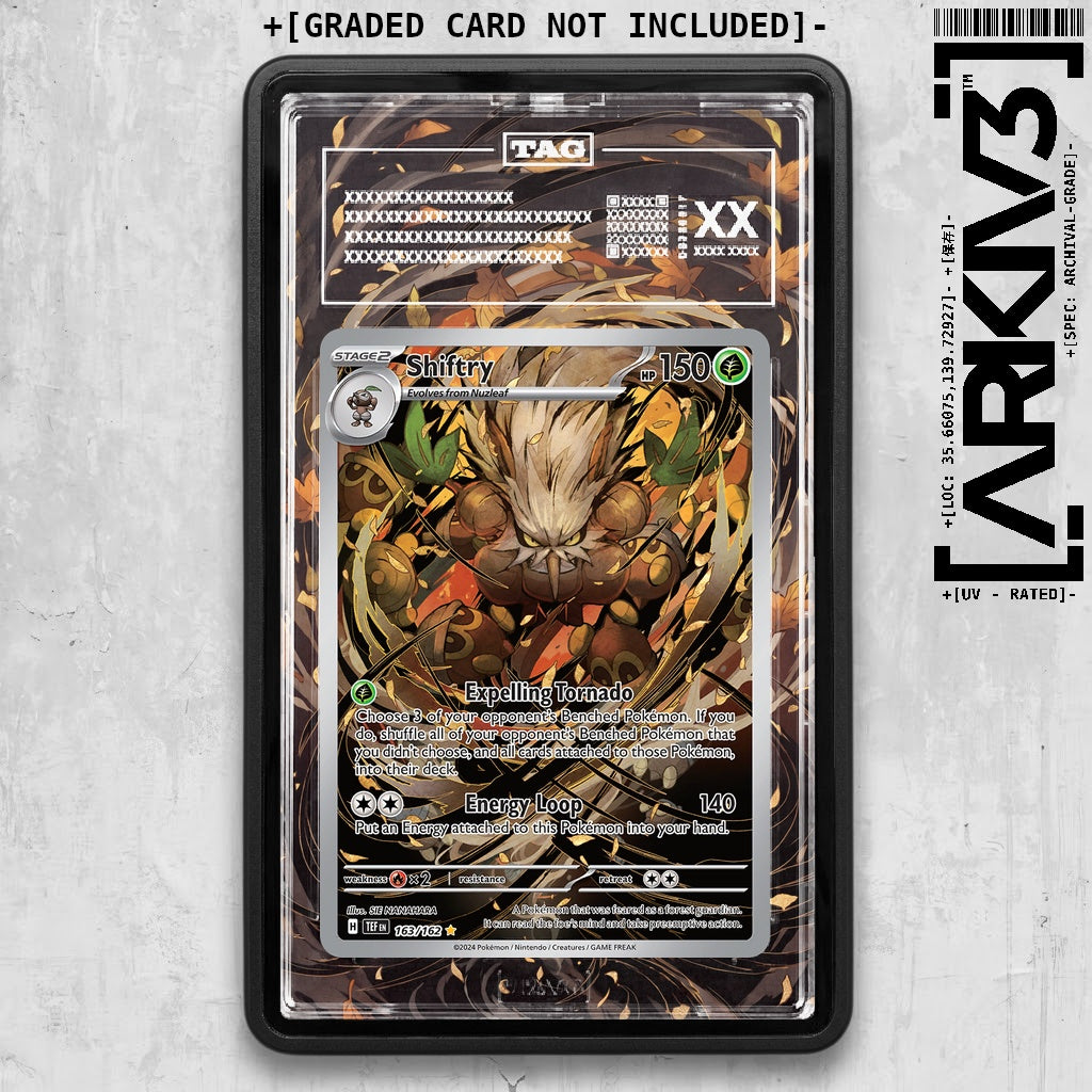 ARKIV3 TAG graded front - Black