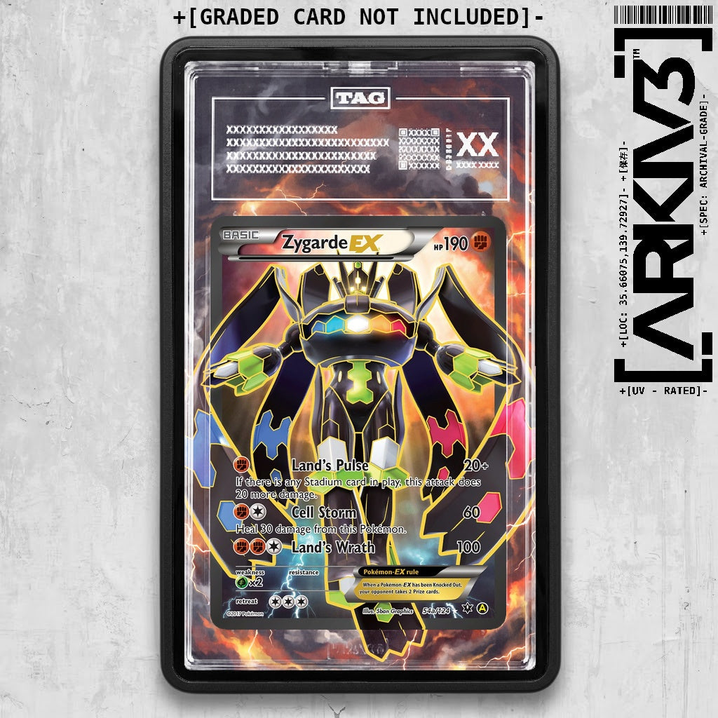 ARKIV3 TAG graded front - Black
