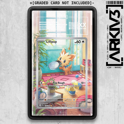 ARKIV3 TAG graded front - Black
