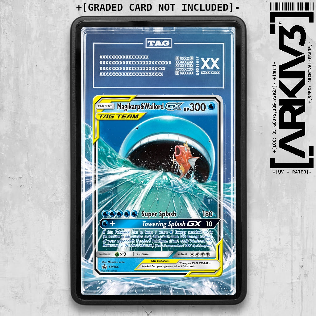 ARKIV3 TAG graded front - Black