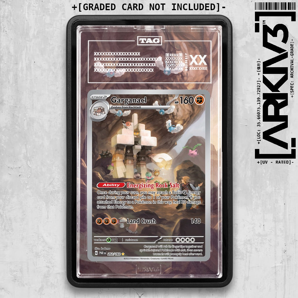 ARKIV3 TAG graded front - Black