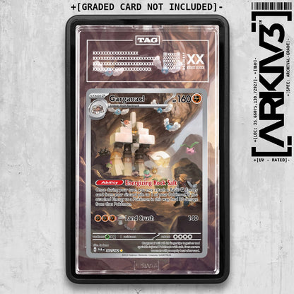 ARKIV3 TAG graded front - Black