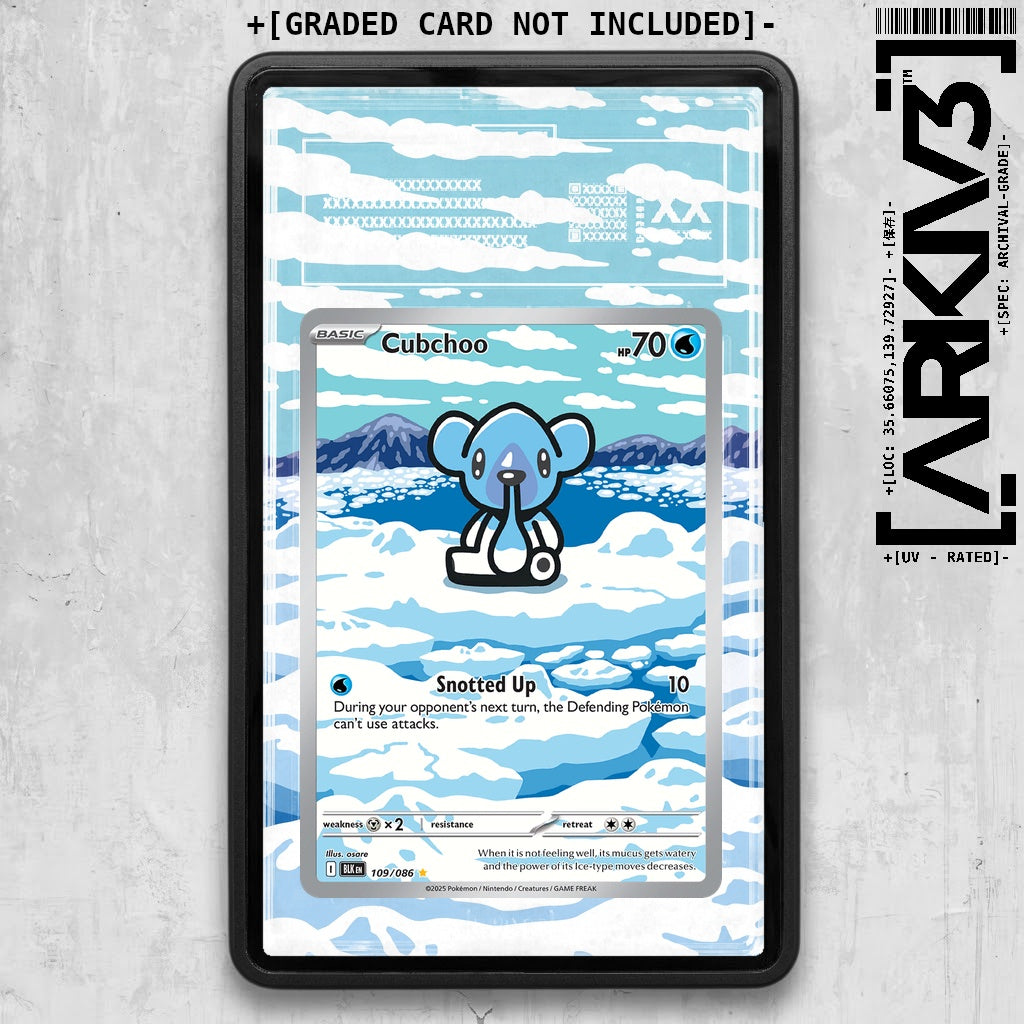 ARKIV3 TAG graded front - Black
