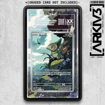 ARKIV3 TAG graded front - Black