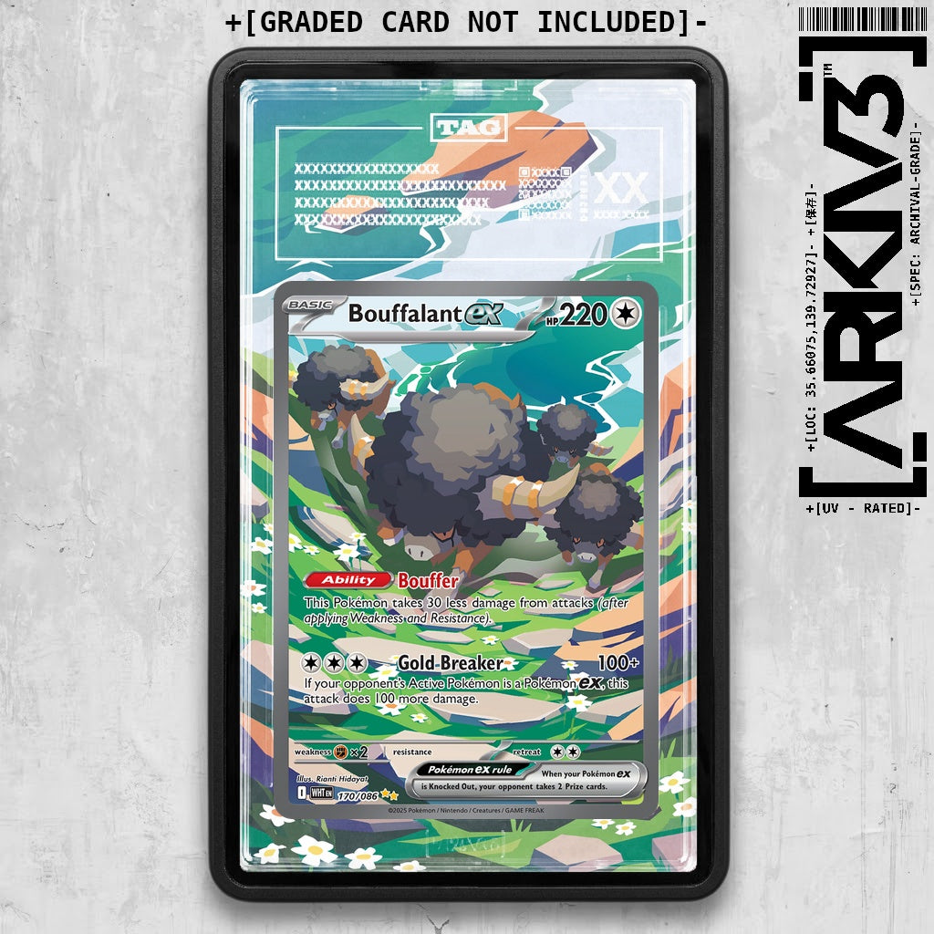 ARKIV3 TAG graded front - Black
