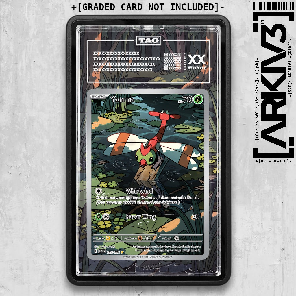 ARKIV3 TAG graded front - Black