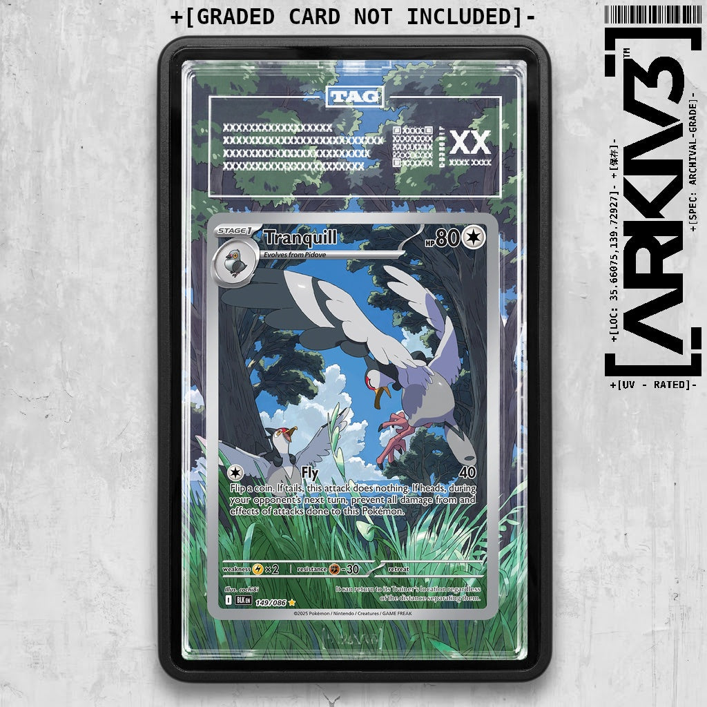 ARKIV3 TAG graded front - Black