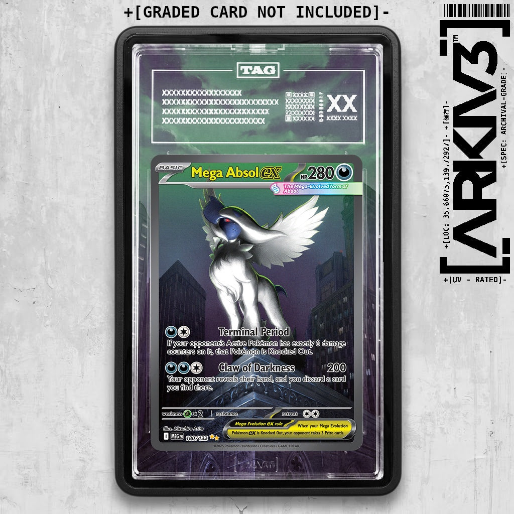 ARKIV3 TAG graded front - Black