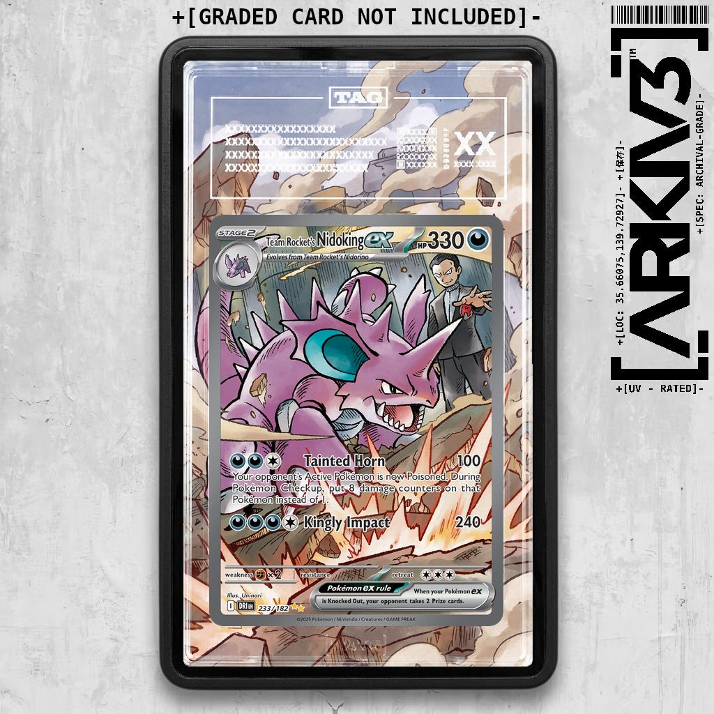 ARKIV3 TAG graded front - Black