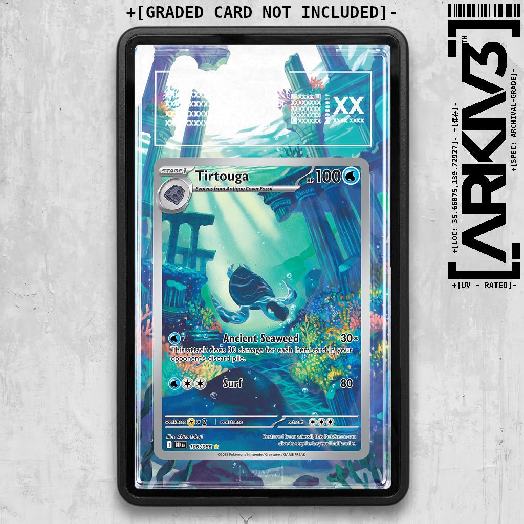 ARKIV3 TAG graded front - Black
