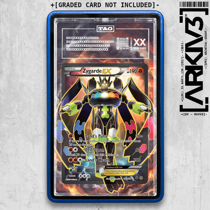ARKIV3 TAG graded front - Blue