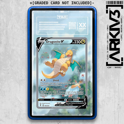 ARKIV3 TAG graded front - Blue