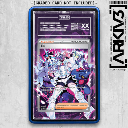 ARKIV3 TAG graded front - Blue