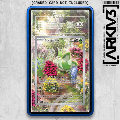 ARKIV3 TAG graded front - Blue