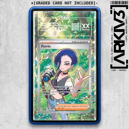 ARKIV3 TAG graded front - Blue