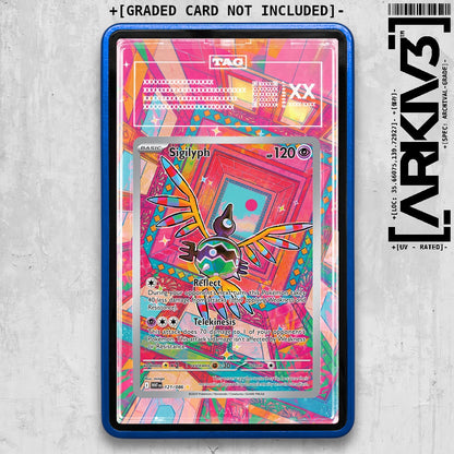 ARKIV3 TAG graded front - Blue