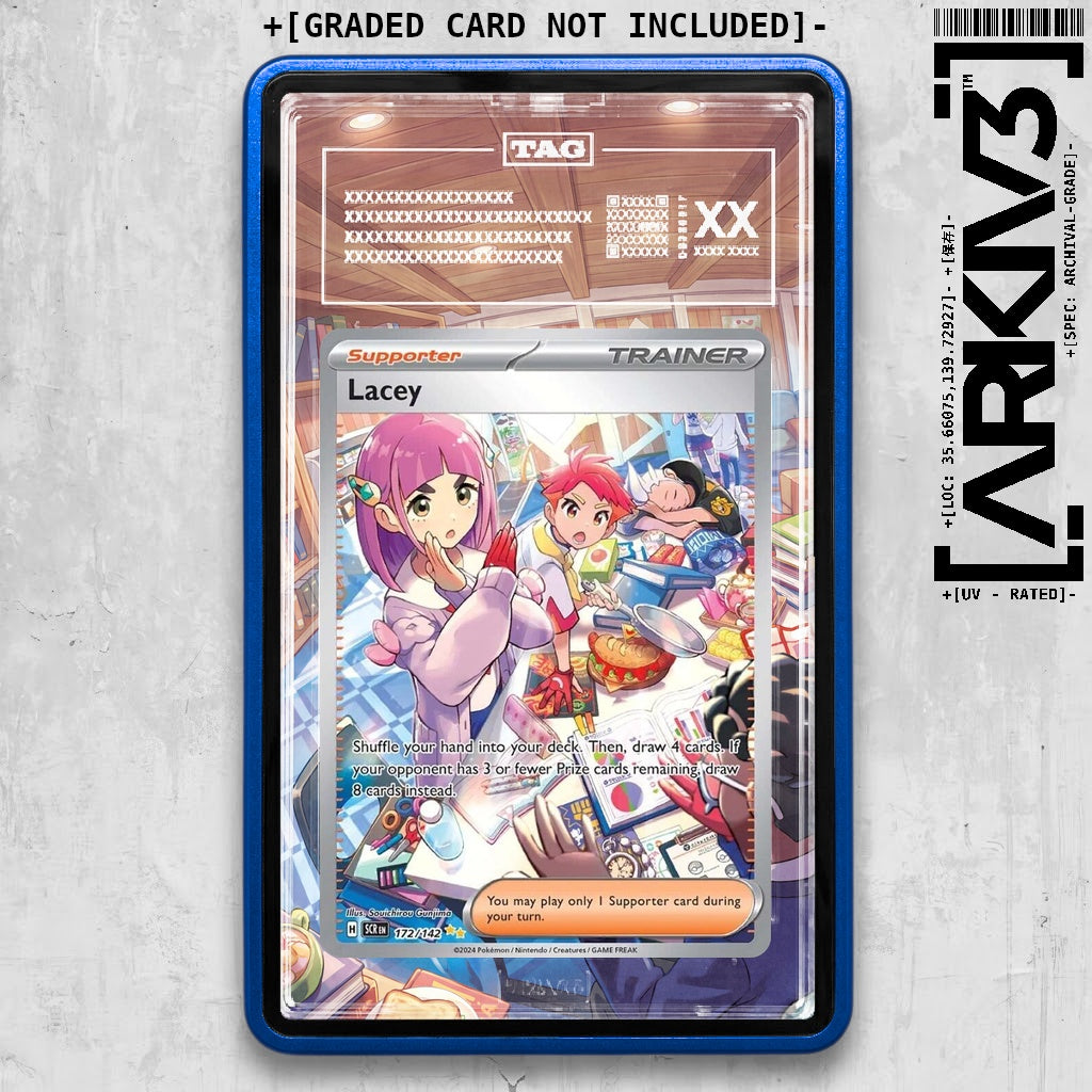 ARKIV3 TAG graded front - Blue