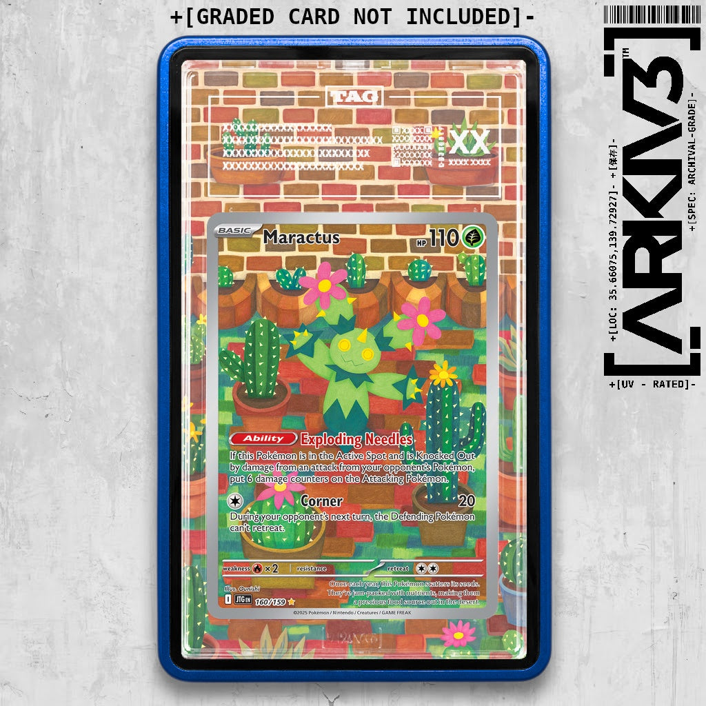 ARKIV3 TAG graded front - Blue
