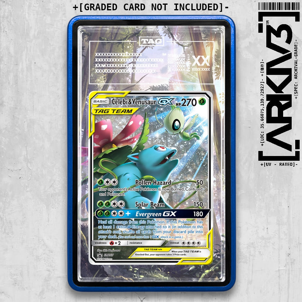 ARKIV3 TAG graded front - Blue