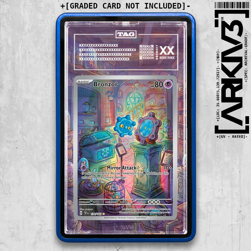ARKIV3 TAG graded front - Blue