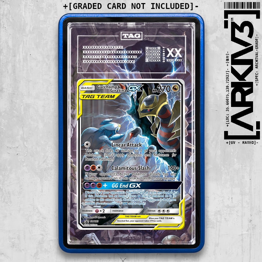 ARKIV3 TAG graded front - Blue