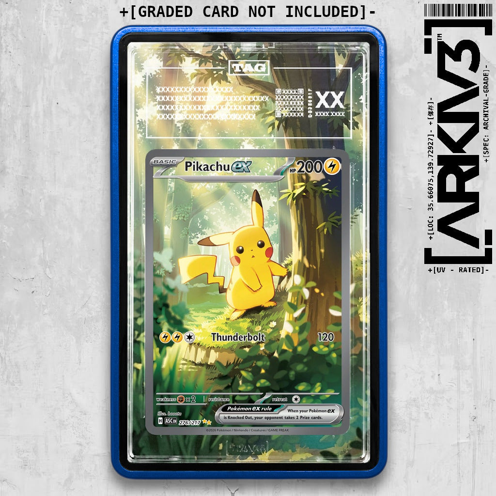 ARKIV3 TAG graded front - Blue