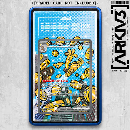 ARKIV3 TAG graded front - Blue