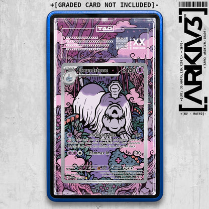 ARKIV3 TAG graded front - Blue