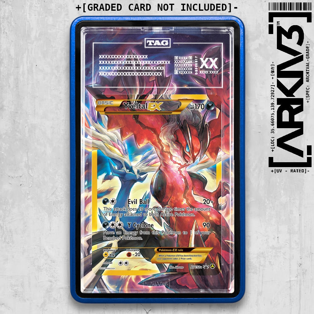 ARKIV3 TAG graded front - Blue